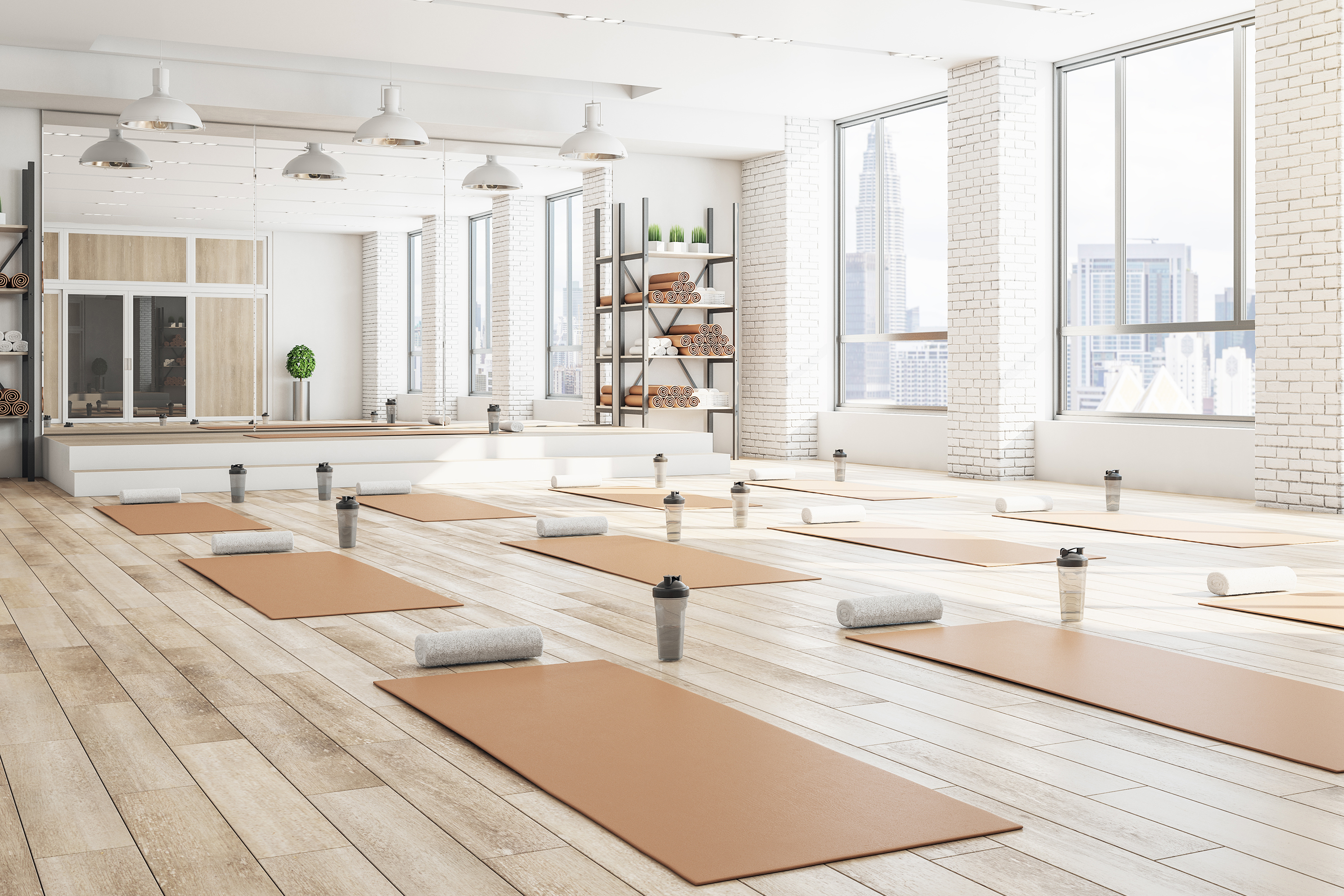 modern yoga studio